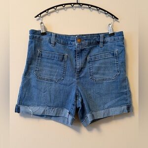 Casual Blue Jean Shorts for Women